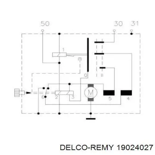 Стартер 243708105 REMA-PARTS