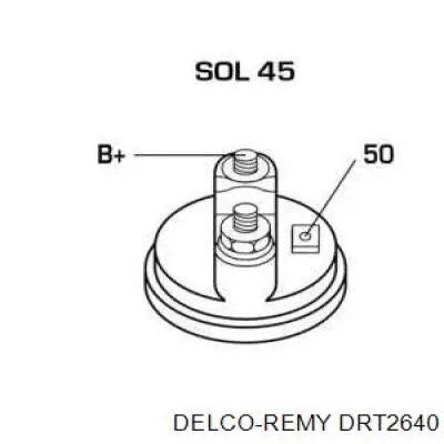 Стартер DRT2640 Delco Remy