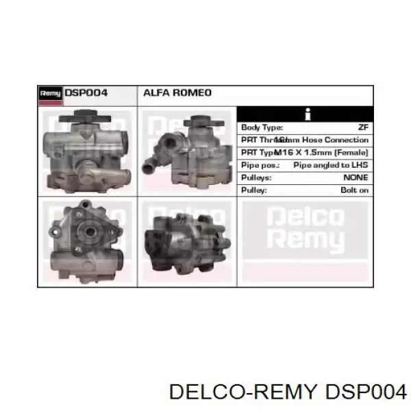 Насос ГУР 60598784 Fiat/Alfa/Lancia