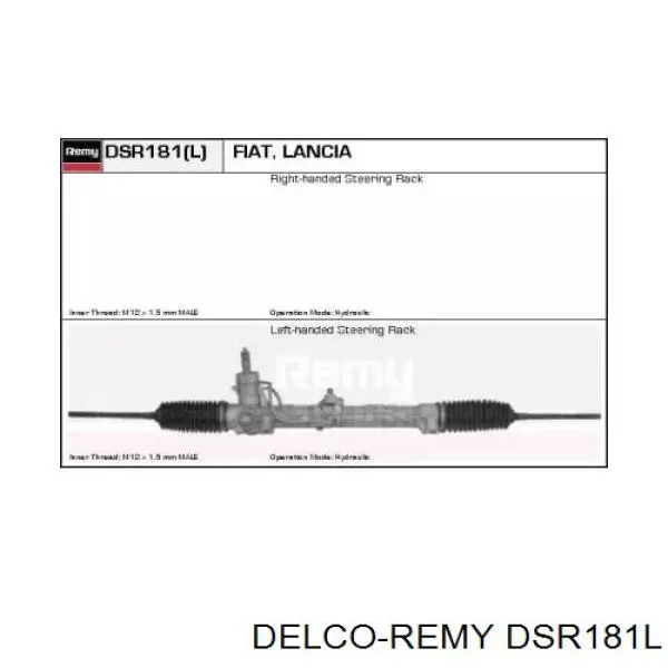 Рульова рейка FI9202R AGR