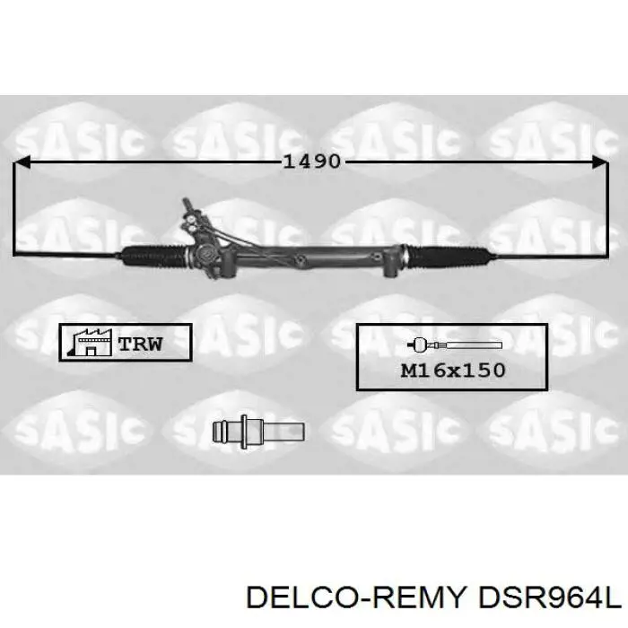 Купити 2GS2656C GS Рульова рейка