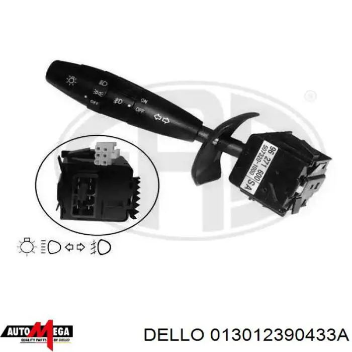 Купити 013012390433A Dello/Automega Датчик педалі гальма
