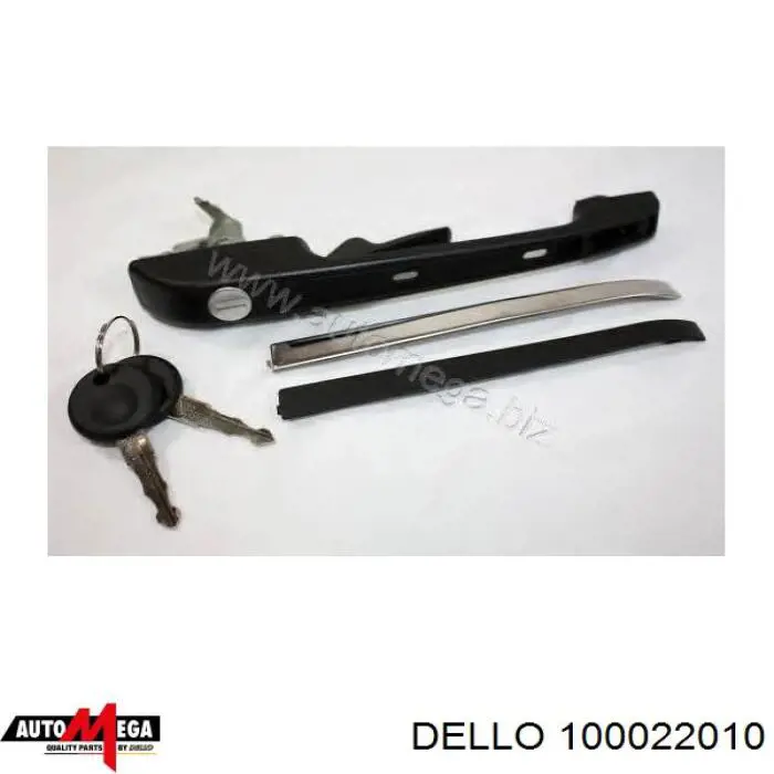 100022010 Dello/Automega ручка передньої двері зовнішня ліва