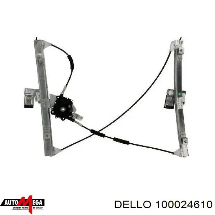 100024610 Dello/Automega механізм склопідіймача двері передньої, лівої