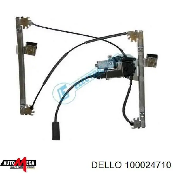 Склопідйомник передньої лівої двері 100024710 Dello/Automega