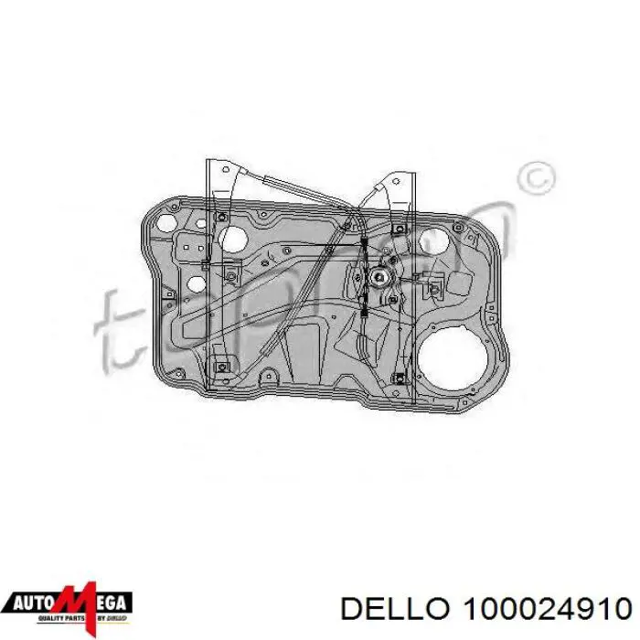 Склопідйомник з електродвигуном Dello/Automega 100024910 ціна, від 29.11 USD