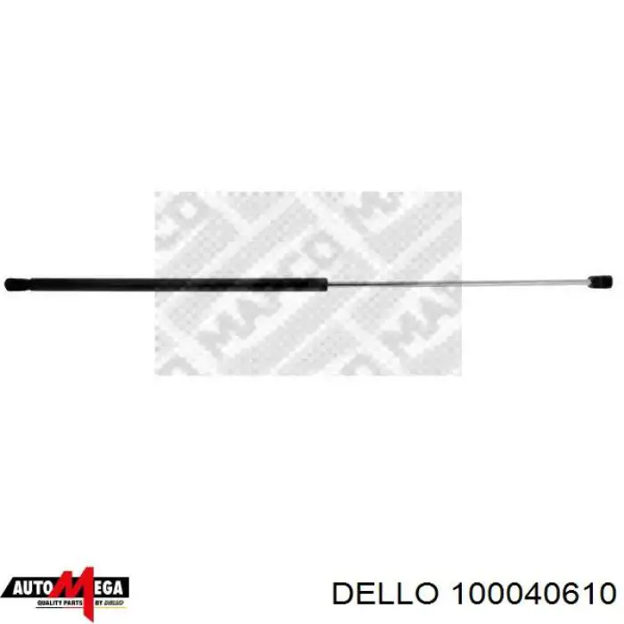 Купити 100040610 Dello/Automega Амортизатор під капот