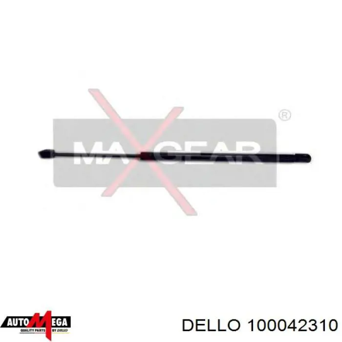 100042310 Dello/Automega Амортизатор кришки багажника / двері 3/5-ї задньої