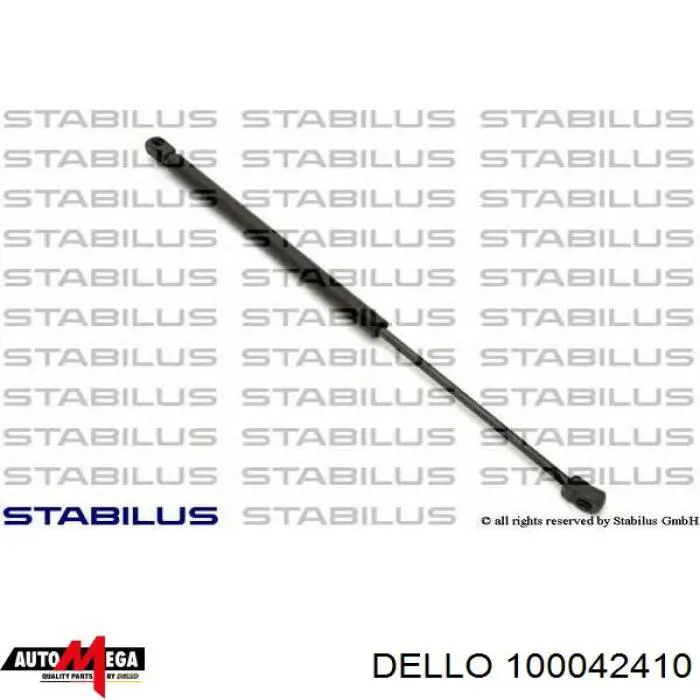 Амортизатор двері задньої Dello/Automega 100042410 ціна, від 8.33 USD