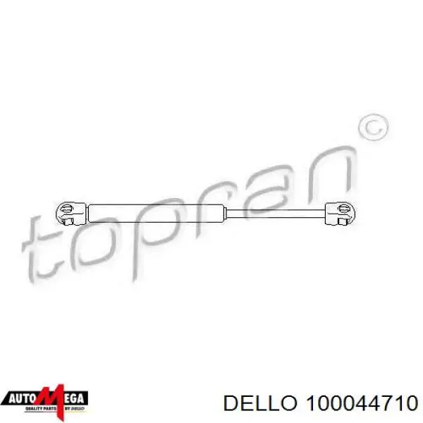 100044710 Dello/Automega Амортизатор кришки багажника / двері 3/5-ї задньої