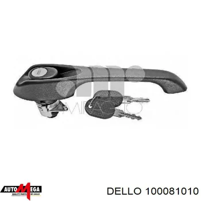 100081010 Dello/Automega ручка передньої двері зовнішня ліва