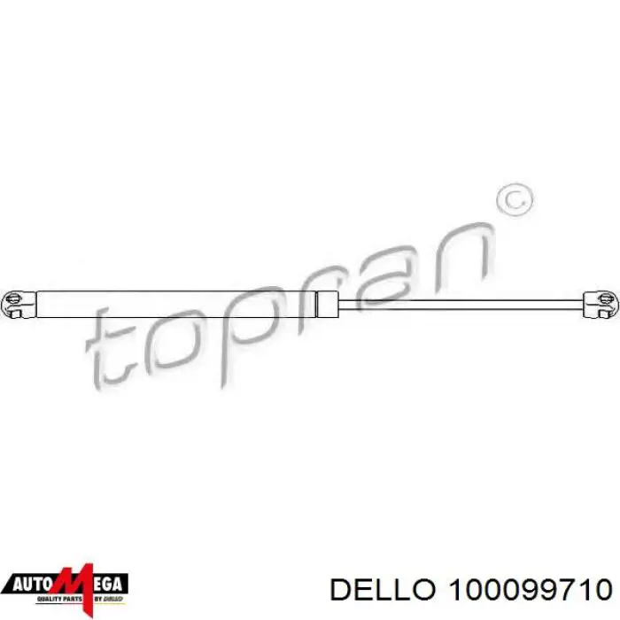 Купити 100099710 Dello/Automega Амортизатор двері багажника
