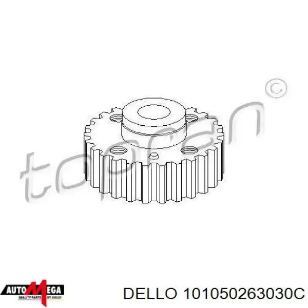 Зірка-шестерня приводу коленвалу двигуна 101050263030C Dello/Automega