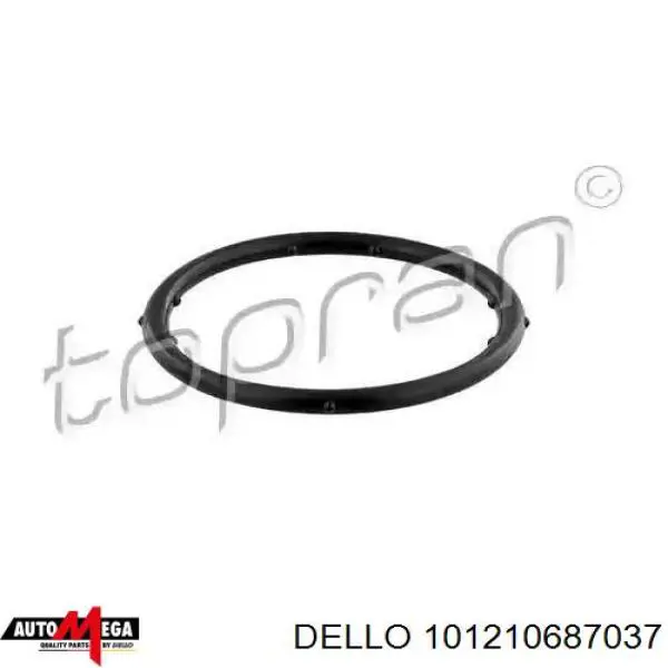 Прокладка фланця (трійника) системи охолодження 101210687037 Dello/Automega