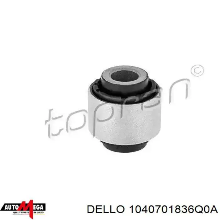 Купити 1040701836Q0A Dello/Automega Сайлентблок передньої підвіски