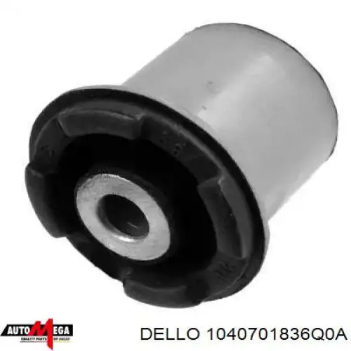 1040701836Q0A Dello/Automega сайлентблок переднього нижнього важеля