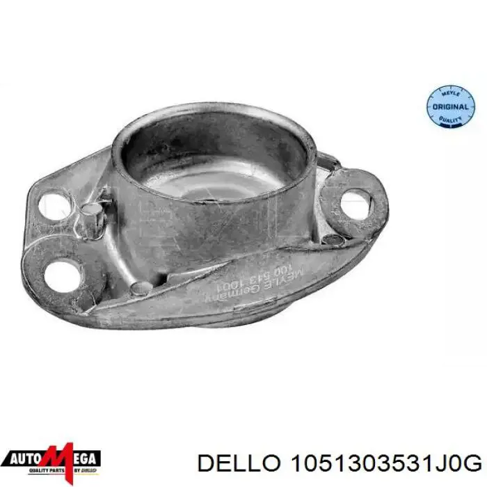 Опора стійки амортизатора заднього Dello/Automega 1051303531J0G