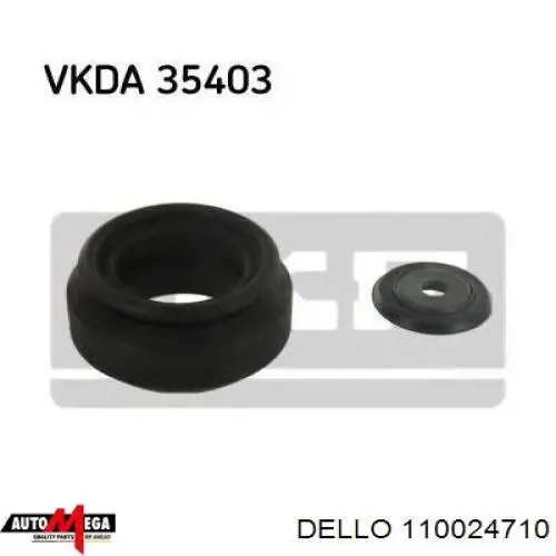 Опора стійки амортизатора переднього Dello/Automega 110024710 ціна, від 4.40 USD