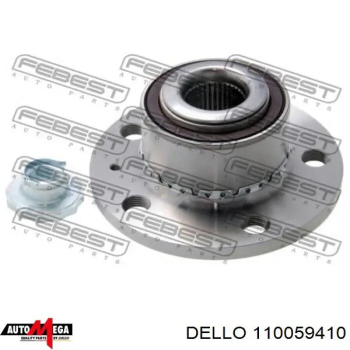 Маточина колеса передня Dello/Automega 110059410 ціна, від 38.24 USD