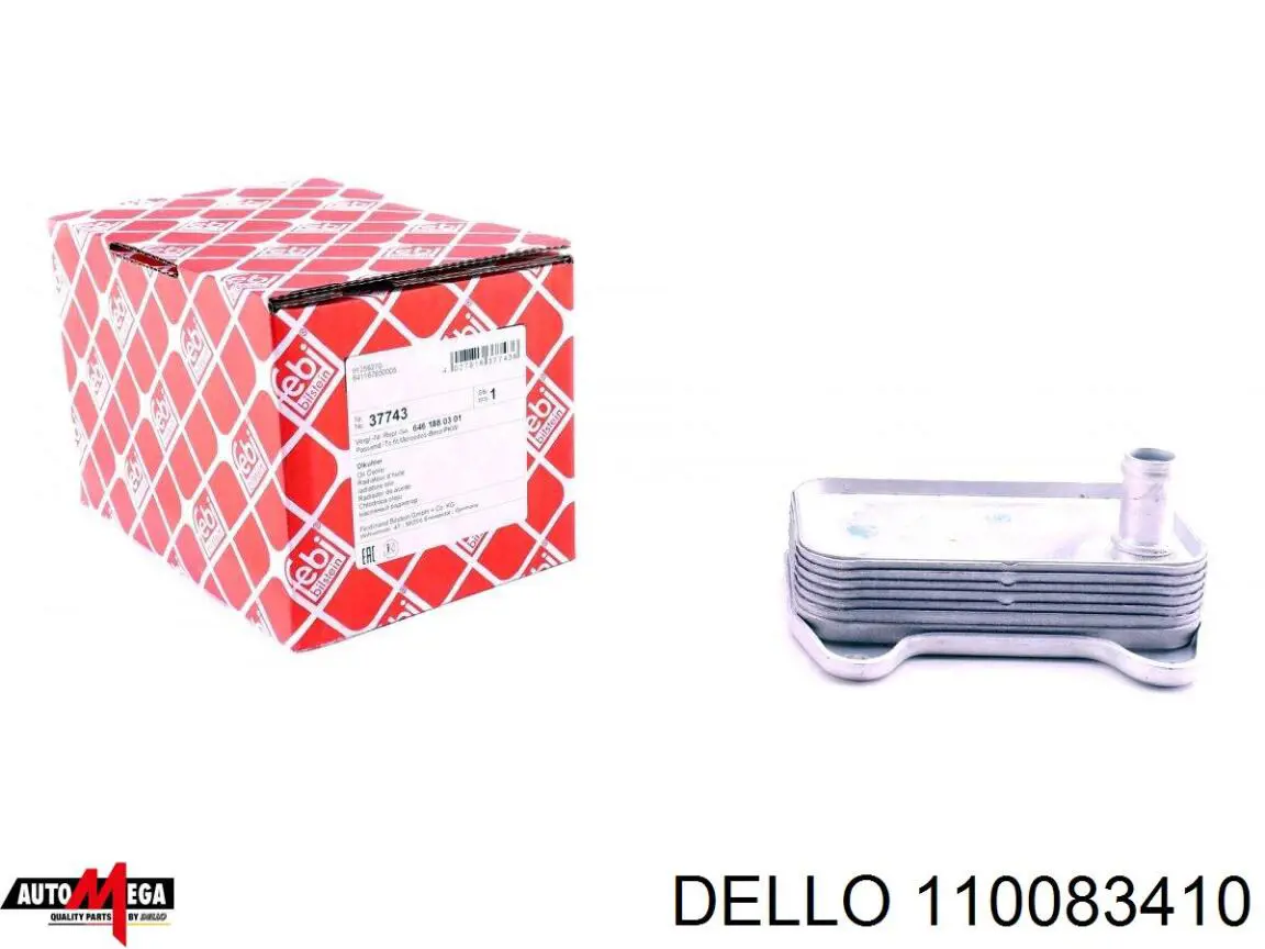 Підшипник задньої ступиці 110083410 Dello/Automega