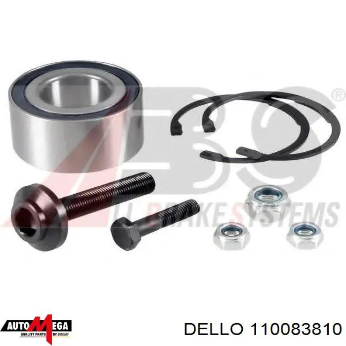 Підшипник ступиці 110083810 Dello/Automega