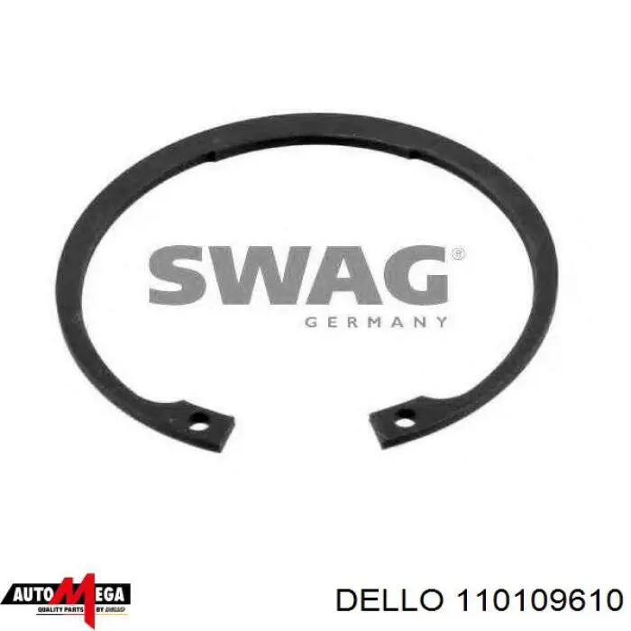 Підшипник маточини задньої Dello/Automega 110109610 ціна, від 18.89 USD