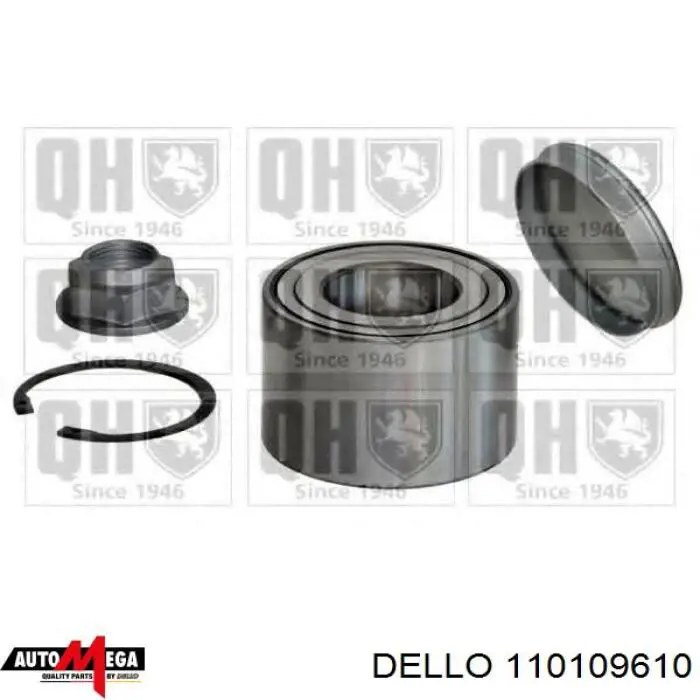 Купити 110109610 Dello/Automega Підшипник задньої ступиці