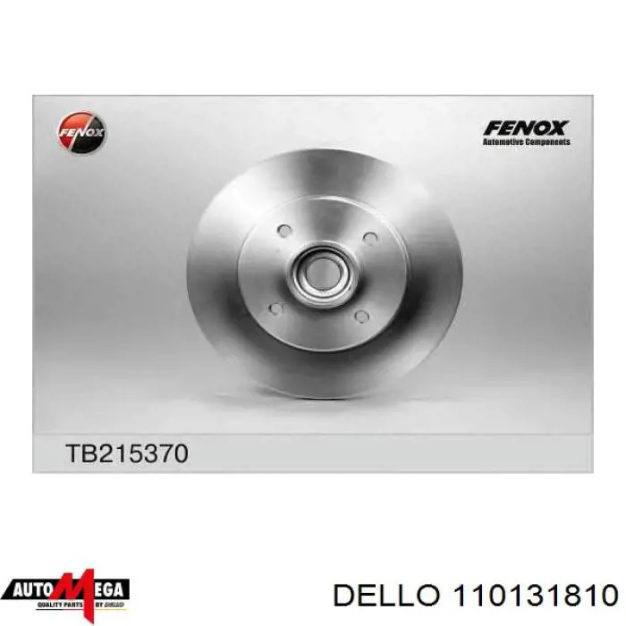 Купити 110131810 Dello/Automega Підшипник задньої ступиці