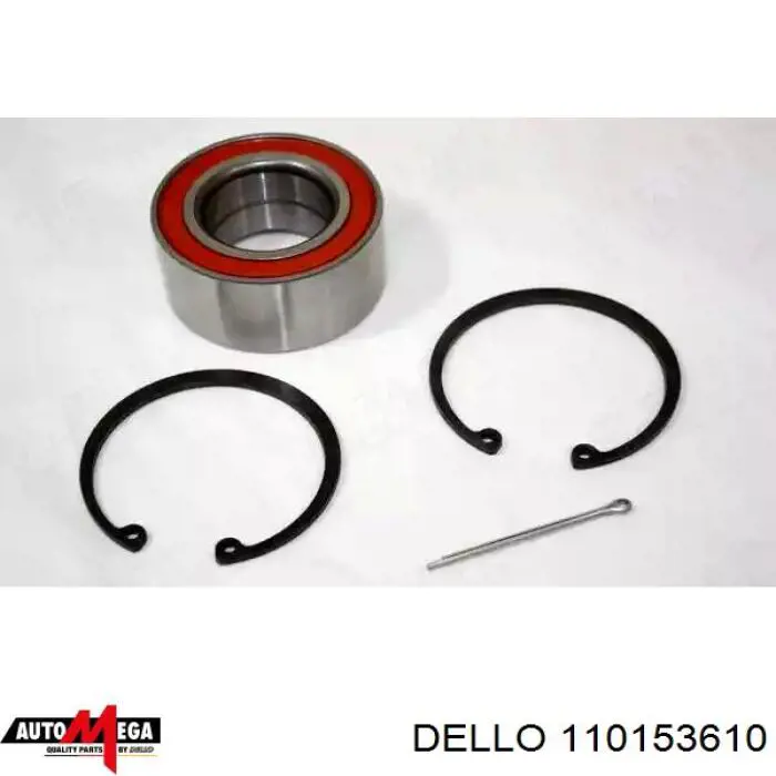 Комплект підшипник маточини передньої Dello/Automega 110153610 ціна, від 10.83 USD