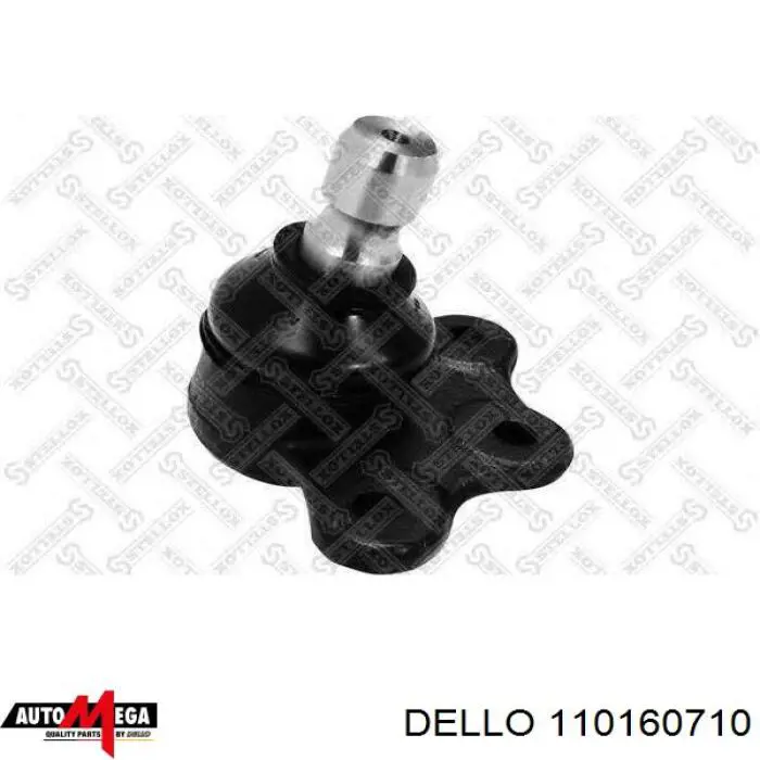 Кульова опора, нижня Dello/Automega 110160710 ціна, від 11.33 USD