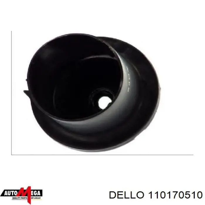 Подушка амортизатора переднього Dello/Automega 110170510