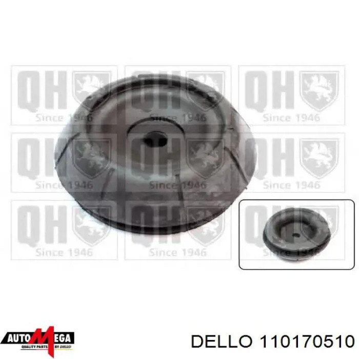 Опора стійки амортизатора переднього Dello/Automega 110170510 ціна, від 8.96 USD