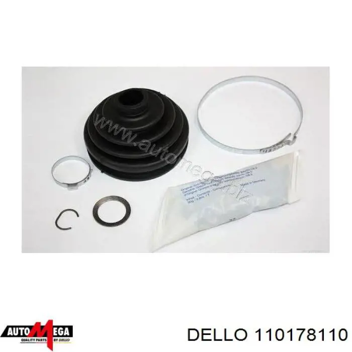 110178110 Dello/Automega пильник шруса зовнішній, задньої піввісі