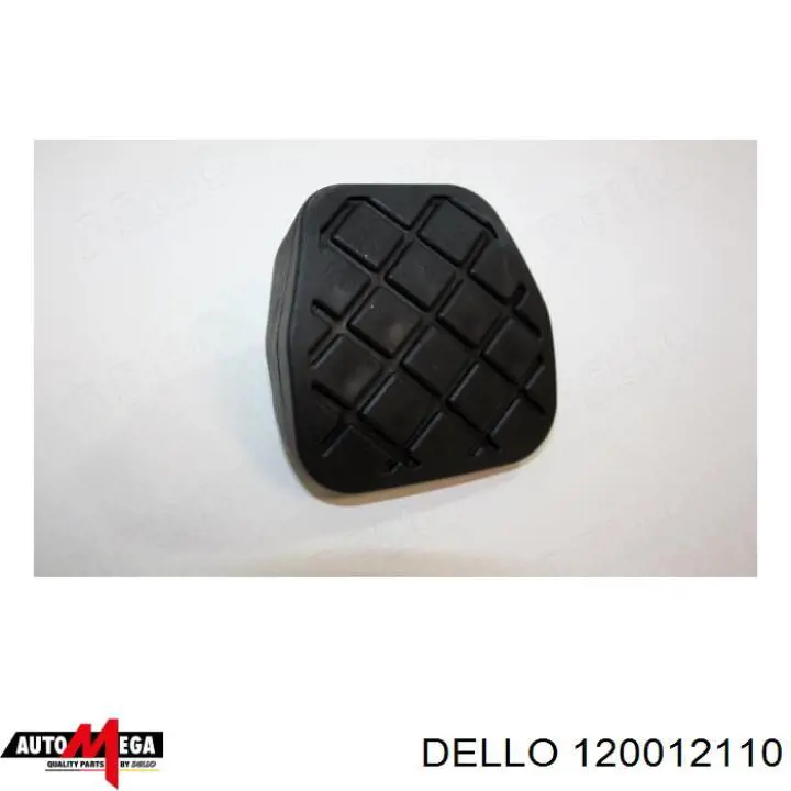 120012110 Dello/Automega накладка педалі гальма