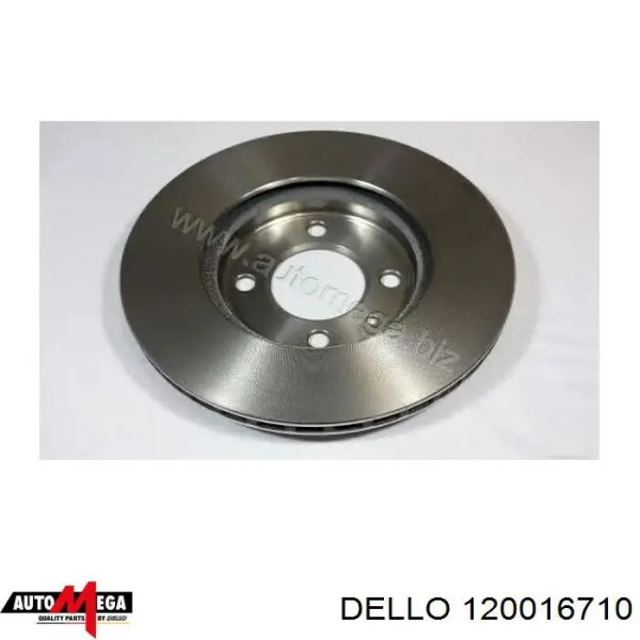 Гальмівні диски передні 120016710 Dello/Automega