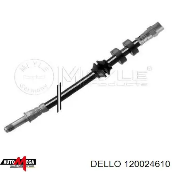 Шланг гальмівний передній Dello/Automega 120024610 ціна, від 5.86 USD