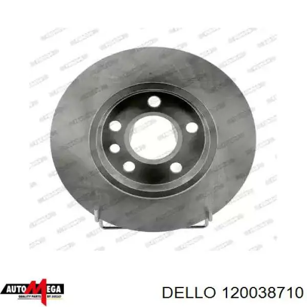 Купити 120038710 Dello/Automega Диск заднього гальма