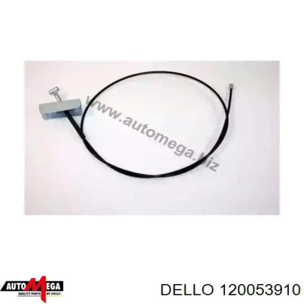 Купити 120053910 Dello/Automega Трос ручного гальма, проміжний