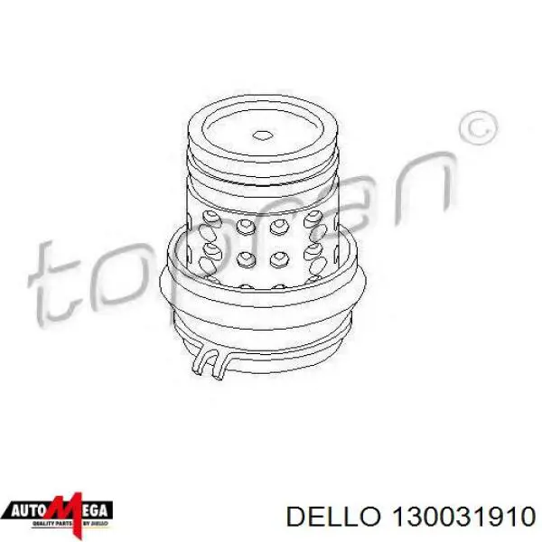 Подушка двигуна передня 130031910 Dello/Automega