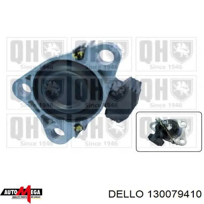 Купити 130079410 Dello/Automega Подушка (опора) двигуна, права