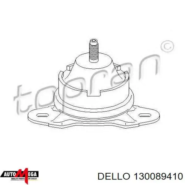 Права подушка двигуна Dello/Automega 130089410 ціна, від 24.89 USD