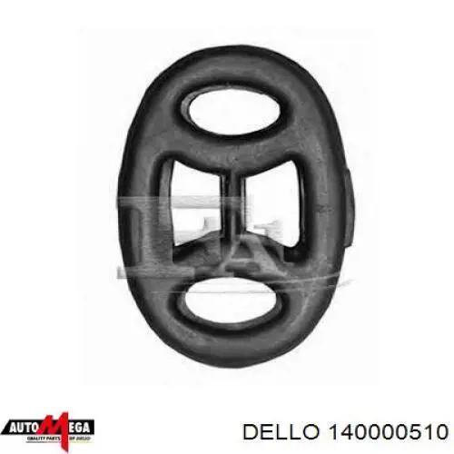 140000510 Dello/Automega подушка кріплення глушника