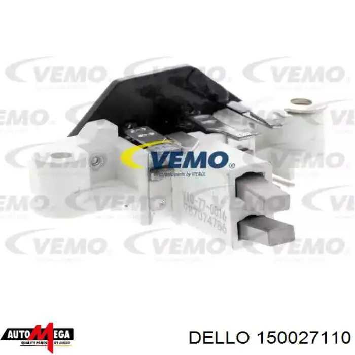 150027110 Dello/Automega реле-регулятор генератора, (реле зарядки)
