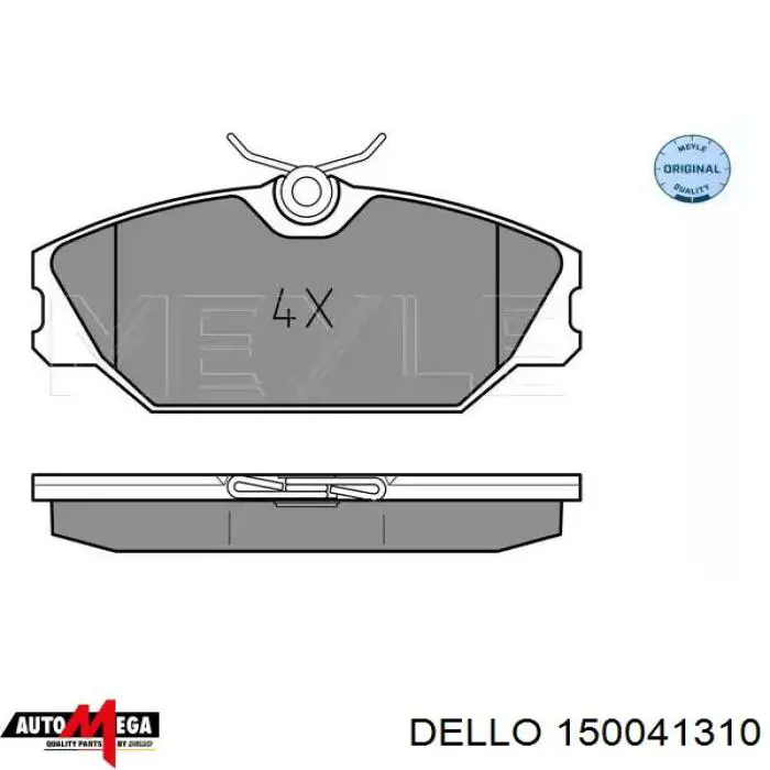 Датчик АБС передній 150041310 Dello/Automega