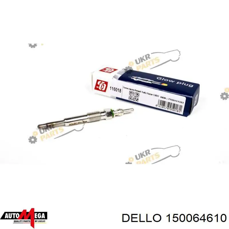 150064610 Dello/Automega Свічки розжарювання