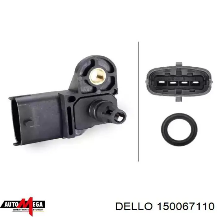 Купити 150067110 Dello/Automega Датчик абсолютного тиску