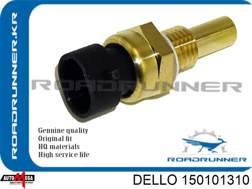 Термодатчик охолоджуючої рідини Dello/Automega 150101310 ціна, від 5.78 USD