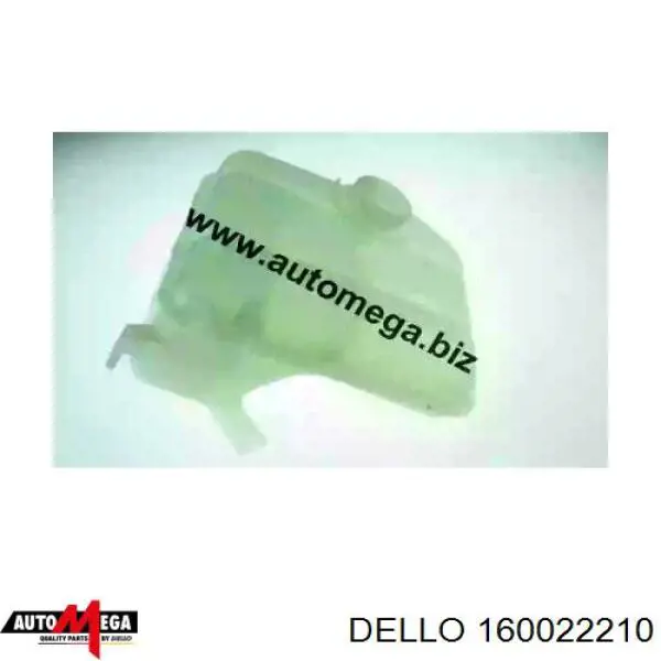 Бачок системи охолодження двигуна розширювальний Dello/Automega 160022210 ціна, від 15.20 USD