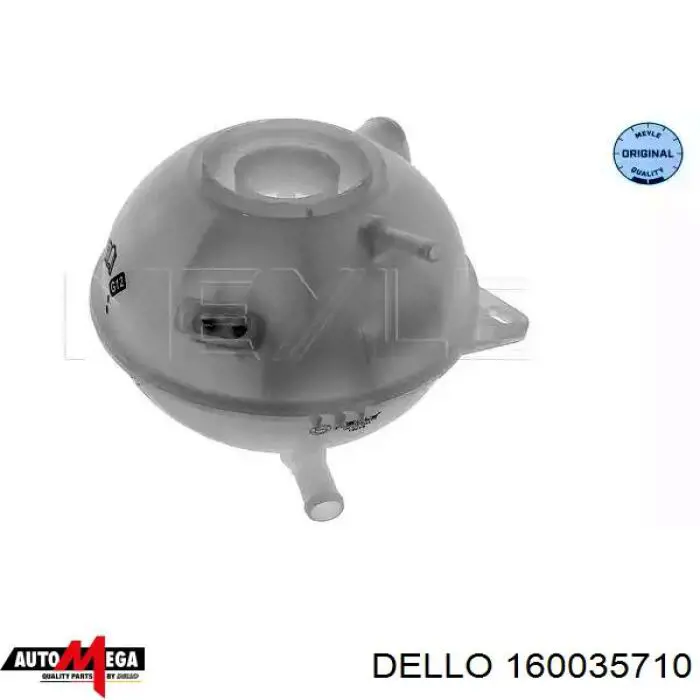 Бачок системи охолодження 160035710 Dello/Automega