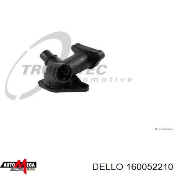 Фланець системи охолодження (трійник) Dello/Automega 160052210 ціна, від 4.72 USD